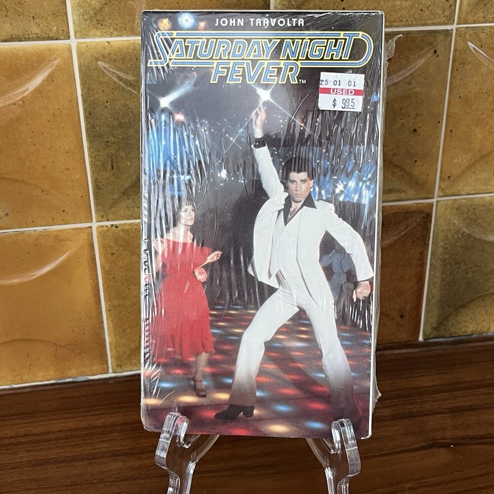 Saturday Night Fever VHS 1977 Paramount Sealed